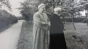 Shaykh Abd Al-Razzak al-Himsi Rahimahullah with Mufti Abul Yusr Abideen Rahimahullah